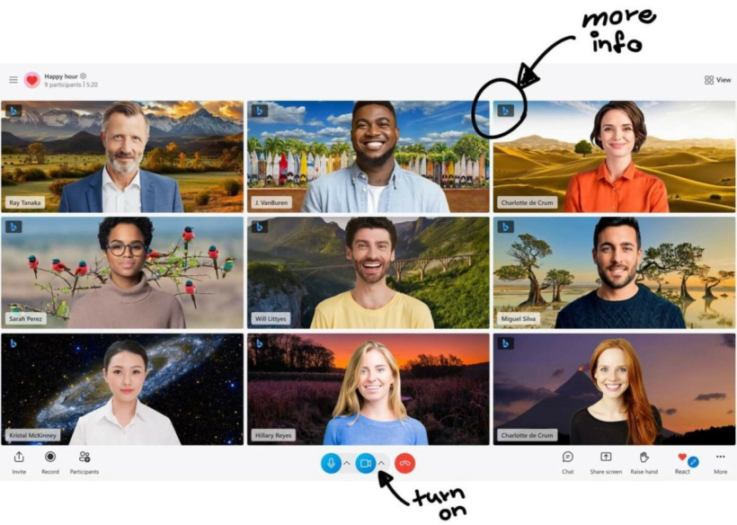都是大片！微软 Skype 支持将必应 Bing 图片设为通话虚拟背景